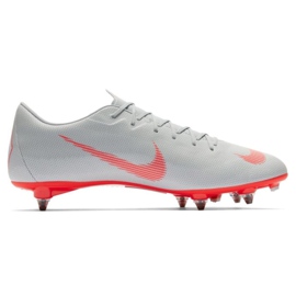 Nike Mercurial Vapor 12 Academy Sg Pro M AH7376-060 fodboldsko flerfarvet grå