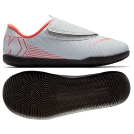 Indendørssko Nike Mercurial Vapor 12 Club Ps Ic Jr AH7356-060 flerfarvet hvid