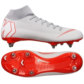 Nike Mercurial Superfly 6 Academy Sg Pro M AH7364-060 fodboldsko flerfarvet hvid