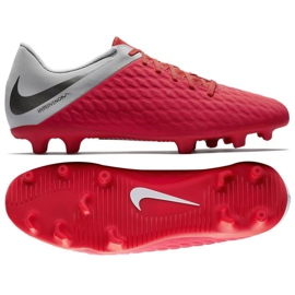 Nike Hypervenom Phantom 3 Club Fg 3 M AJ4145-600 fodboldsko rød rød