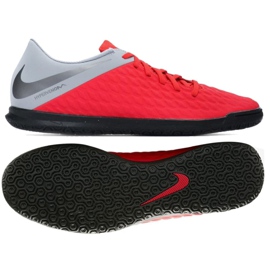 Indendørssko Nike Hypervenom Phantomx 3 Club Ic M AJ3808-600 rød rød