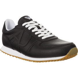 Armani Jeans Læder Sneaker 7P423-00020 sort