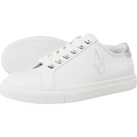Armani Jeans Vævet Sneaker 7P610-00010 hvid