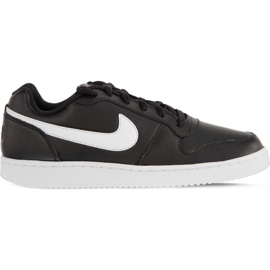 Nike Ebernon Lav 002 Sort Hvid