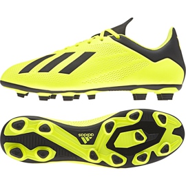 Adidas X 18.4 Fg M DB2188 fodboldstøvler gul gul