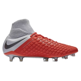 Nike Hypervenom Phantom 3 Elite Dynamic Fit Fg M AJ3803-600 fodboldsko sort rød