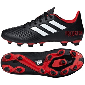 Adidas Predator 18.4 fodboldstøvler sort