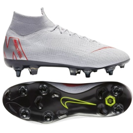 Nike Mercurial Superfly 6 Elite SG-Pro M AH7366-060 fodboldsko flerfarvet hvid
