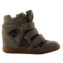 Ruskind sneakers 6040 D. Grå