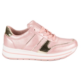 Lyserøde sneakers