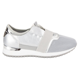 Slip-on sportssko grå