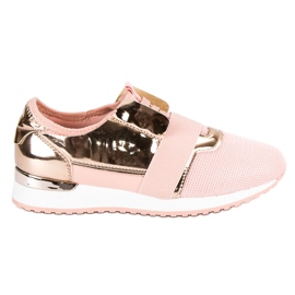 Slip-on sportssko lyserød