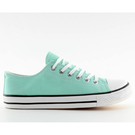 Klassiske kvinders mint -sneakers XL03 L.GREEN grøn