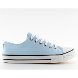 Klassiske kvinders blå sneakers XL03 L.BLUE