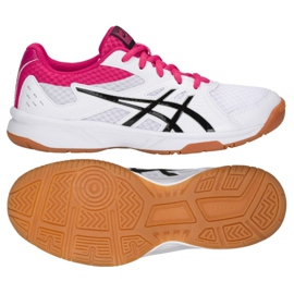 Asics Upcourt 3 W 1072A012-101 volleyballsko flerfarvet hvid