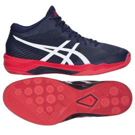 Asics Volley Elite Ff Mt M B700N-400 volleyballsko marine blå marine blå