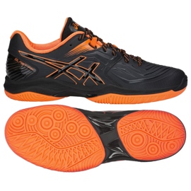 Håndboldsko Asics Blast Ff M 1071A002-601 rød sort