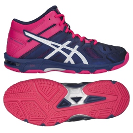 Asics Gel Beyond 5 Mt W B650N-400 volleyballsko marine blå marine blå