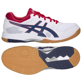 Asics Gel Rocket 8 M B706Y-100 volleyballsko flerfarvet hvid