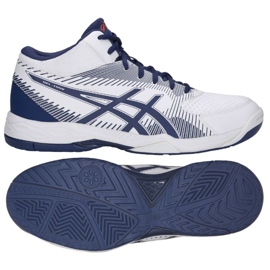 Asics Gel Task M B703Y-100 volleyballsko hvid hvid