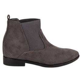 Lucky Shoes Moderigtige Jodhpur støvler grå