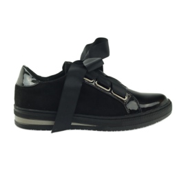 Creepers læder indersål Filippo sko sort