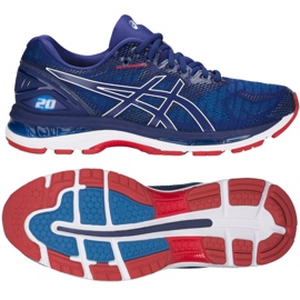 Løbesko Asics Gel Nimbus 20 M T801N-400 blå