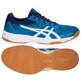 Asics Upcourt 3 M 1071A019-400 volleyballsko blå blå