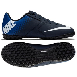 Nike BombaX Tf Jr 826488-414 fodboldsko sort sort