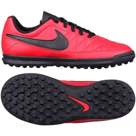Nike Majestry Tf Jr AQ7896-600 fodboldsko rød rød