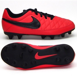 Nike Majestry Fg Jr AQ7897-600 fodboldsko rød rød