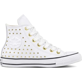 Converse Chuck Taylor All Star Læder Hvid Guld