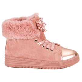 Varme sneakers lyserød