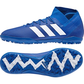 Adidas Nemeziz Tango 18.3 Tf M DB2210 fodboldstøvler blå blå