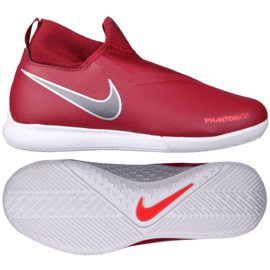 Indendørs sko Nike Phantom Vsn Academy Df Ic Jr AO3290-606 rød rød