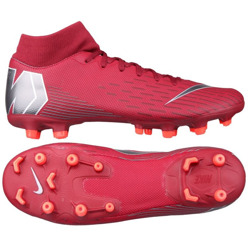 Mercurial superfly 6 academy mg euphoria - orange/hvid top