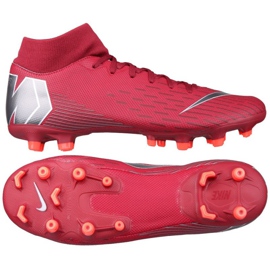 Nike Mercurial Superfly 6 Academy Mg M AH7362-606 fodboldsko rød rød