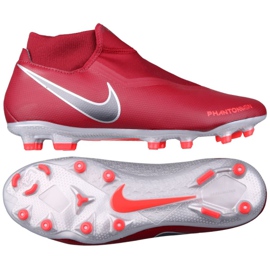 Nike Phantom Vsn Academy Df Fg M AO3258-606 fodboldsko rød rød