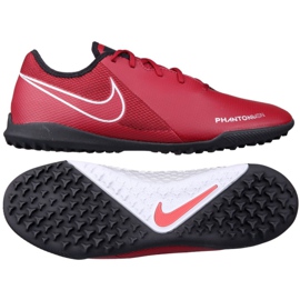 Nike Phantom Vsn Academy Tf M AO3223-606 fodboldsko rød flerfarvet