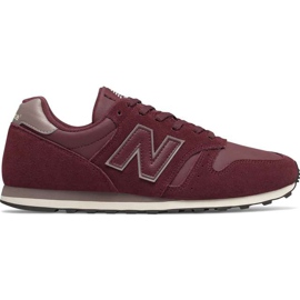 New Balance Ml373bgm Burgundy rød