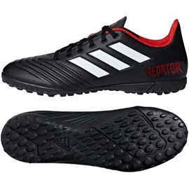 Adidas Predator Tango 18.4 Tf M DB2143 fodboldstøvler sort sort