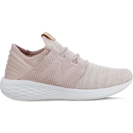 New Balance Frisk Skum Cruz V2 Strik WCRUZKC2 Charm Med Hvid grå