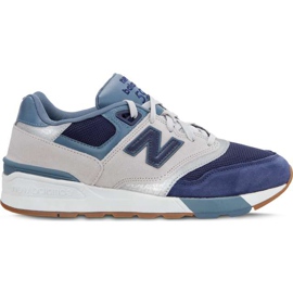 New Balance Ml597ngt Sølv grå flerfarvet marine blå