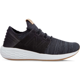New Balance Frisk Skum Cruz V2 Strik WCRUZKB2 Sort Med Magnet grå
