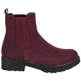 Seastar Casual Jodhpur støvler sort rød