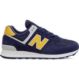 New Balance Ml574smb Pigment Med Messing gul marine blå