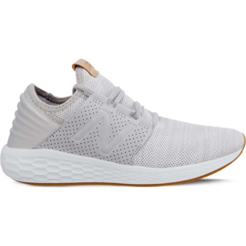 New Balance Frisk Skum Cruz V2 Strik WCRUZKG2 Regn Skyer Med Hvid Munsell grå