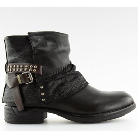 Damestøvler sort 283-PA Black