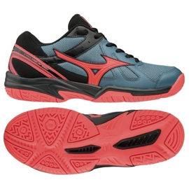 Mizuno Cyclone Speed ​​W V1GC178065 volleyballsko blå blå
