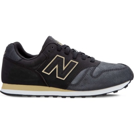 New Balance Wl373ng Black Gold sort